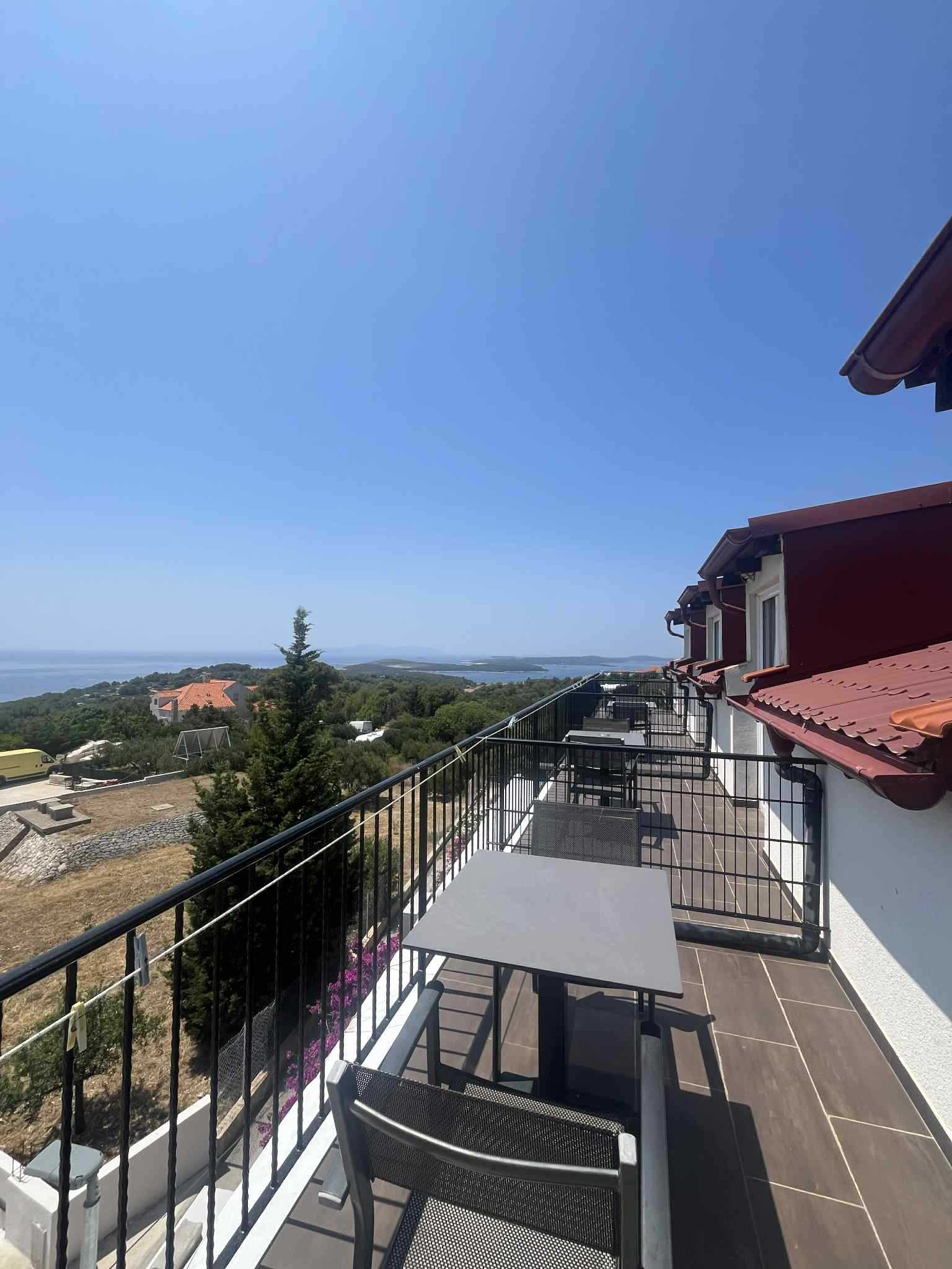 Double Room with Balcony and Sea View - Attic