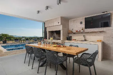 4-Bedroom Villa in Opanci with Heated Pool & Sauna