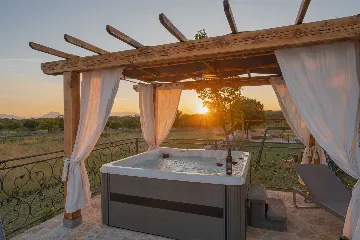 4-Bedroom Villa in Opanci with Heated Pool & Sauna