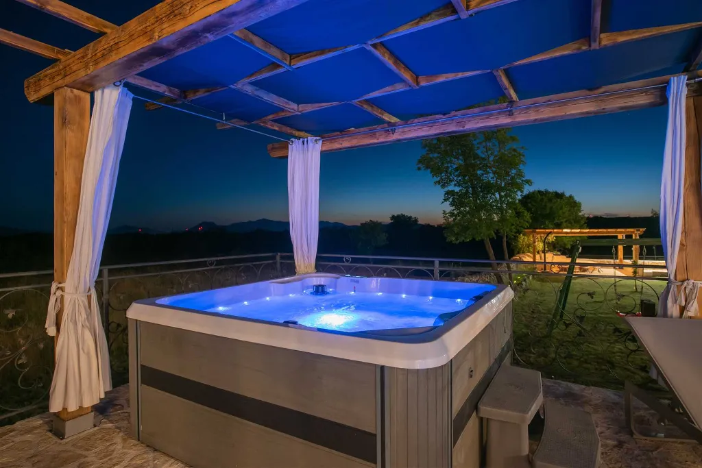 4-Bedroom Villa in Opanci with Heated Pool & Sauna