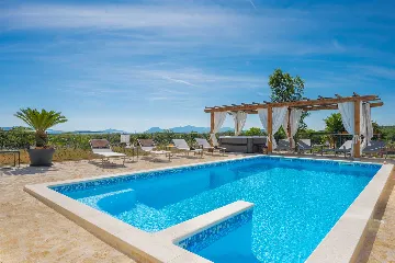 4-Bedroom Villa in Opanci with Heated Pool & Sauna