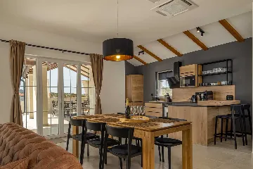 Family Villa in Jezera with Hydromassage Pool