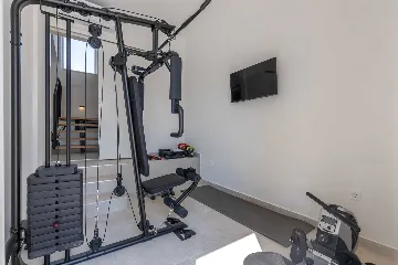 Family Villa in Jezera with Hydromassage Pool