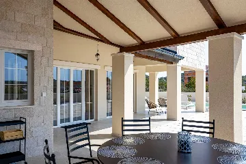 Family Villa in Jezera with Hydromassage Pool