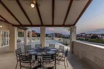 Family Villa in Jezera with Hydromassage Pool