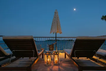 Beachfront Villa in Orebic with Pool and Jacuzzi