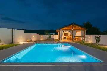 3-Bedroom Holiday House in Slivno with Private Pool