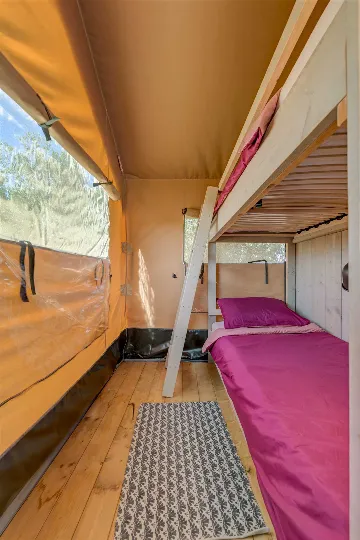 Glamping Tent with Private Hot Tub in Donje Selo