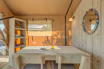 Glamping Tent in Donje Selo with Private Hot Tub