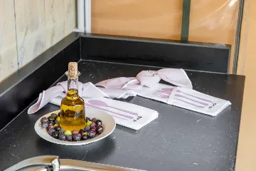 Glamping Tent in Donje Selo with Private Hot Tub