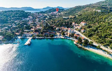 Zaton 4-Bedroom Holiday House with Sea View & Pool