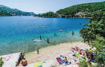 Zaton 4-Bedroom Holiday House with Sea View & Pool