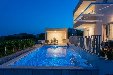 Family-Size Villa with Private Pool near Split