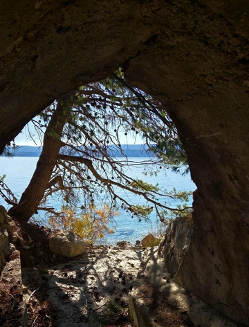 1-Bedroom Apartment in Lokva Rogoznica (Up to 4)