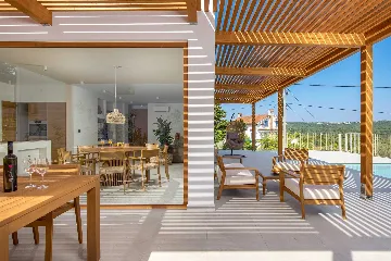 2-Bedroom Villa with Private Infinity Pool in Dobrinj