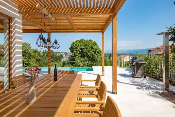 Private Pool Villa for 8 Guests in Dobrinj