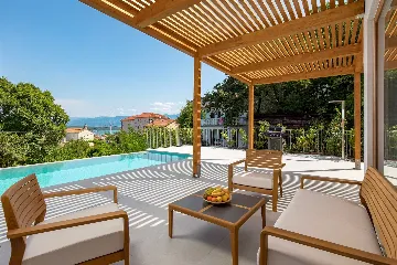 Private Pool Villa for 8 Guests in Dobrinj