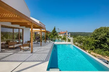 Private Pool Villa for 8 Guests in Dobrinj