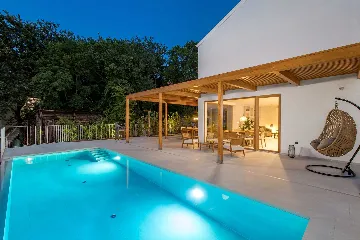 Private Pool Villa for 8 Guests in Dobrinj