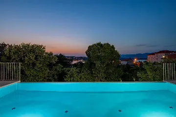 Private Pool Villa for 8 Guests in Dobrinj
