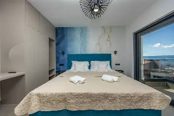 Heated Pool Villa with Jacuzzi in Crikvenica