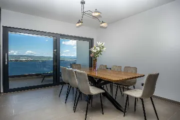 Heated Pool Villa with Jacuzzi in Crikvenica