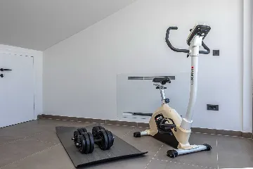 Heated Pool Villa with Jacuzzi in Crikvenica