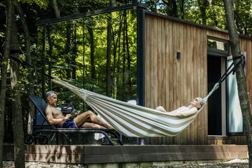 Glass House Cabin for 2 in Dubrava, Croatia