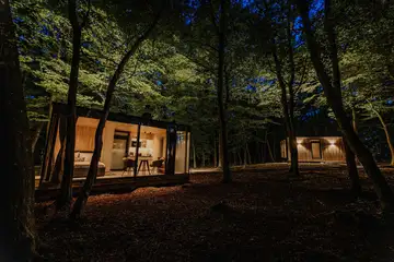 Glass House Cabin for 2 in Dubrava, Croatia