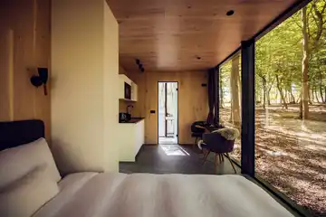 Glass House Cabin for 2 in Dubrava, Croatia