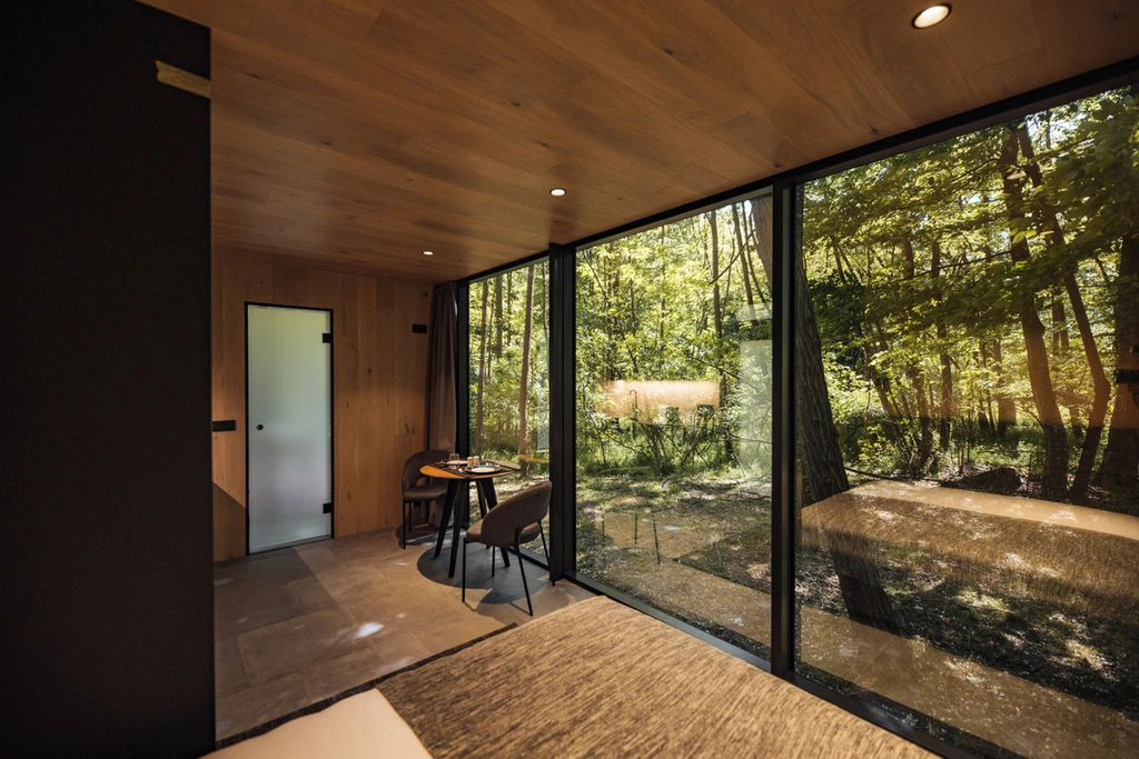Glass House Cabin for 2 in Dubrava, Croatia