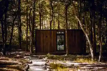 Glass House Cabin for 2 in Dubrava, Croatia