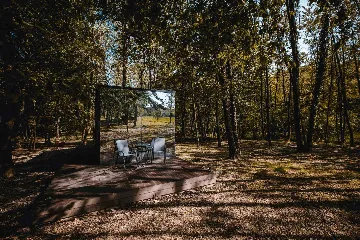 Cabin for 2 with Glass Walls in Dubrava, Croatia