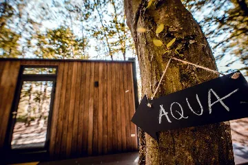 Glass Cabin Water (Aqua) in Dubrava, Croatia