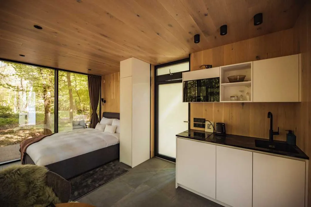 Glass House Cabin for 2 Guests in Dubrava, Croatia