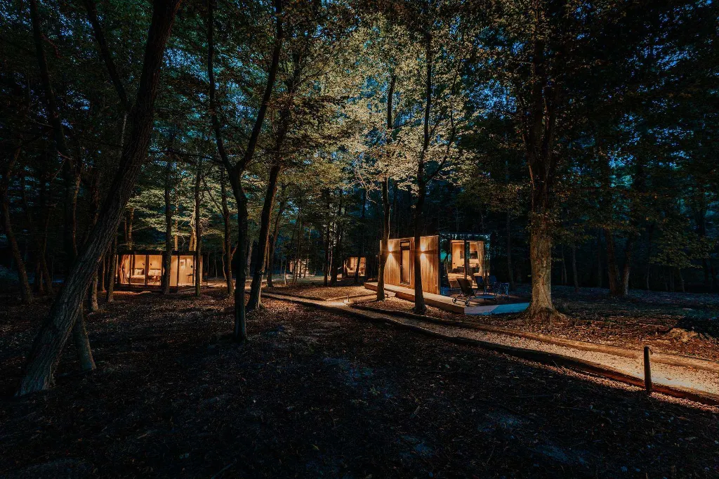 Glass House Cabin for 2 Guests in Dubrava, Croatia
