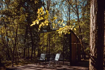 Glass House Cabin for 2 Guests in Dubrava, Croatia