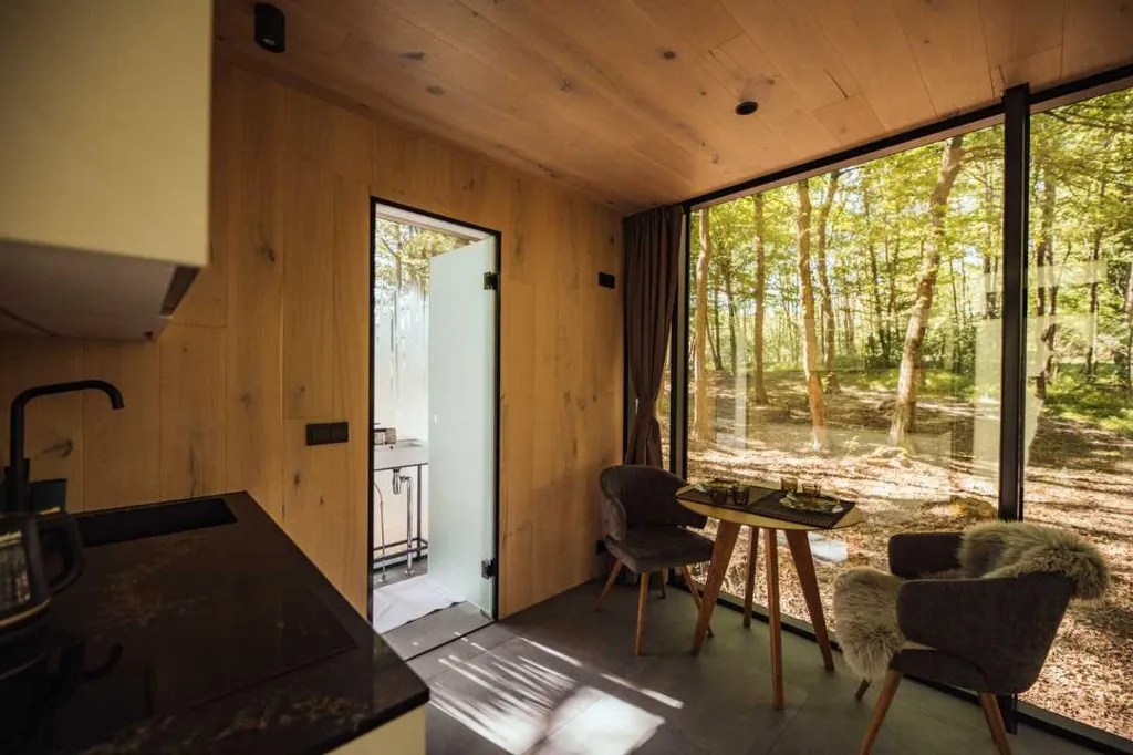 Glass House Cabin for 2 Guests in Dubrava, Croatia