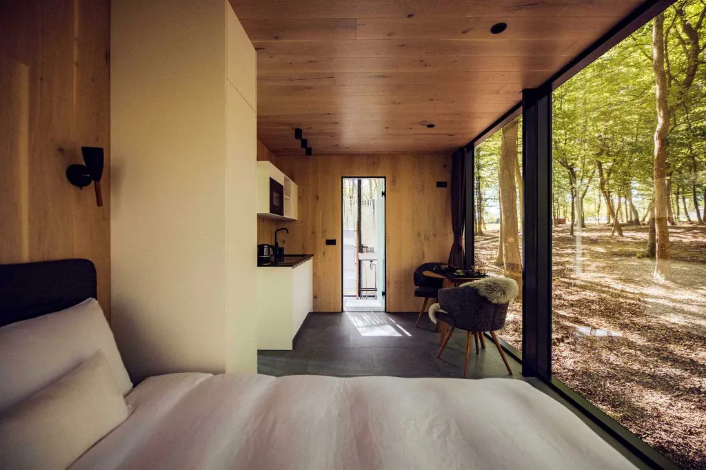 Glass House Cabin for 2 Guests in Dubrava, Croatia