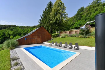 Holiday House in Pregrada with Sauna for 8 Guests