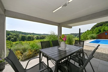 Holiday House in Pregrada with Sauna for 8 Guests