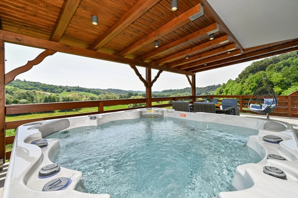 Holiday House in Pregrada with Sauna for 8 Guests