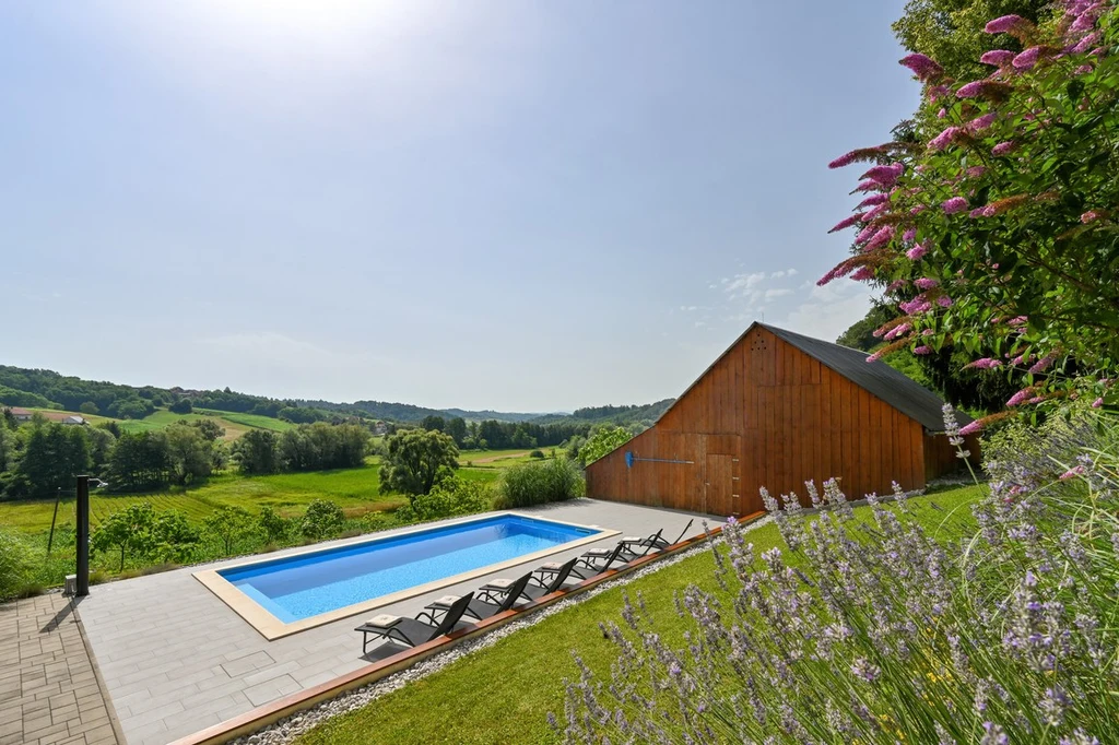 Holiday House in Pregrada with Sauna for 8 Guests