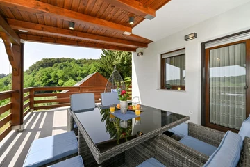 Holiday House in Pregrada with Sauna for 8 Guests