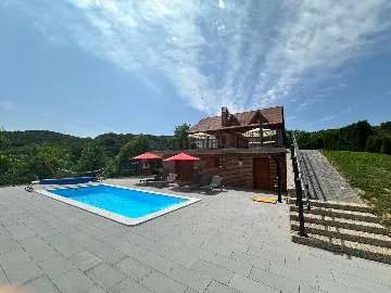 Wooden Villa in Veliko Trgovišće for 6 Guests