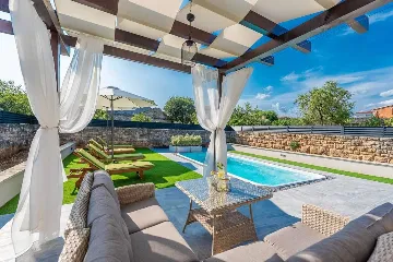 2-Bedroom Villa with Pool in Pridraga, Croatia