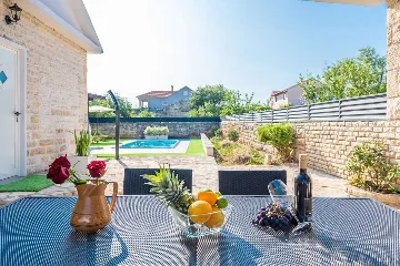 2-Bedroom Villa with Pool in Pridraga, Croatia