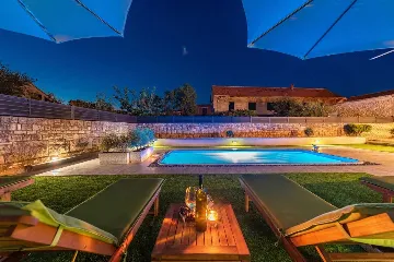 2-Bedroom Villa with Pool in Pridraga, Croatia