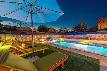 2-Bedroom Villa with Pool in Pridraga, Croatia