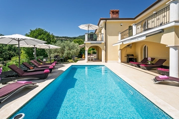 Apartment with Private Pool and Jacuzzi in Veprinac